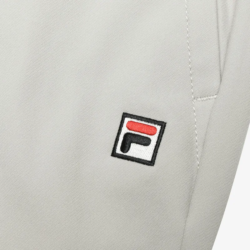 FILA Casual Sportswear Men Clothing Sets Legend Blue Top+Peace Gray Pants-2
