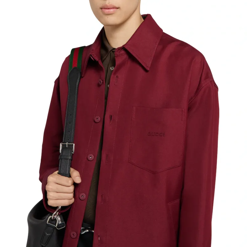 GUCCI Shirts Unisex Red-4
