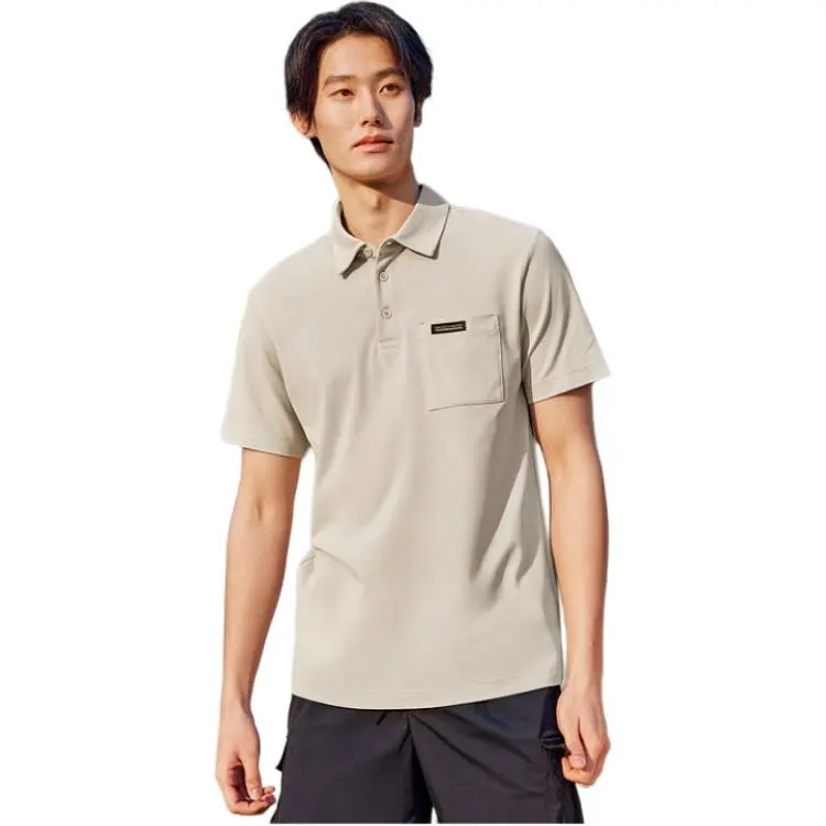 Skechers Polo Shirt Men's Marshmallow White-2
