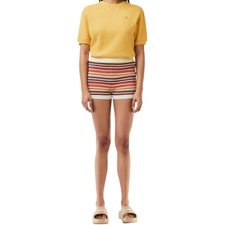 LACOSTE T Shirts Women's Yellow-1