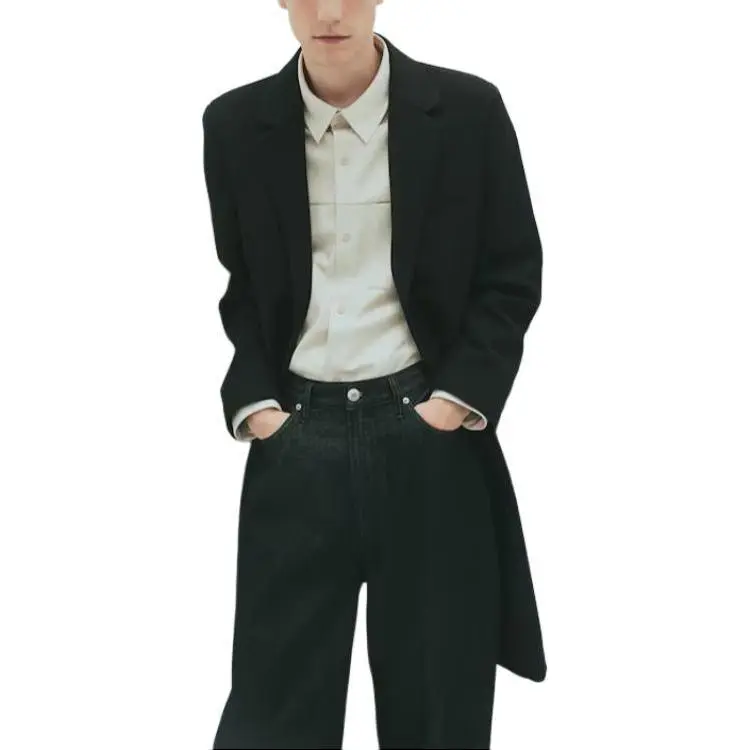 H&M Coats Men Black-1