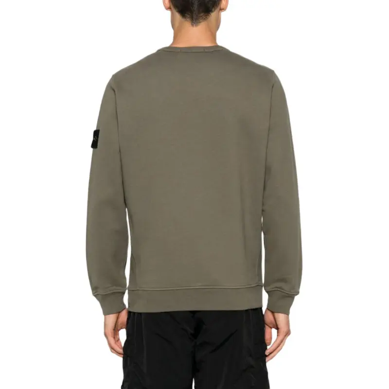 STONE ISLAND Compass Patch Crewneck Sweatshirt-3