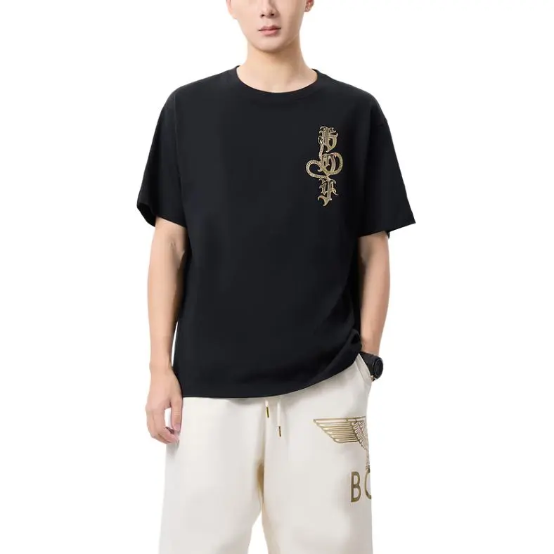 Boy London New Year T Shirt Men's Black-3