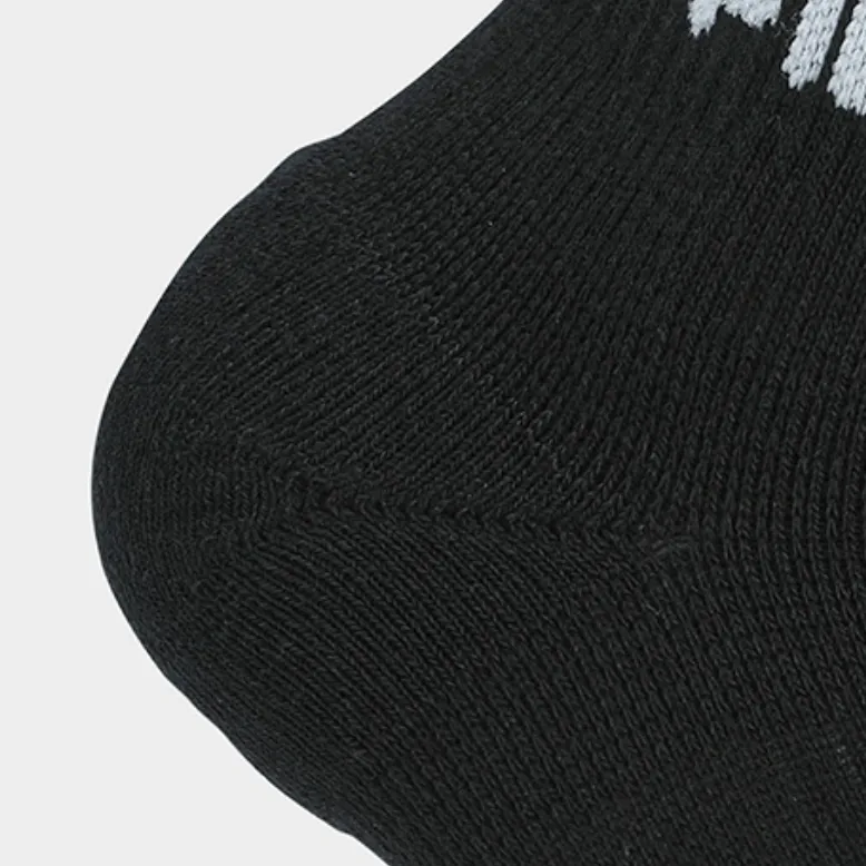 FILA Fitness Ankle Socks Men's 1 Pack Jet Black-3