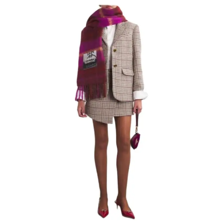 Vivienne Westwood Tartan Scarf-3