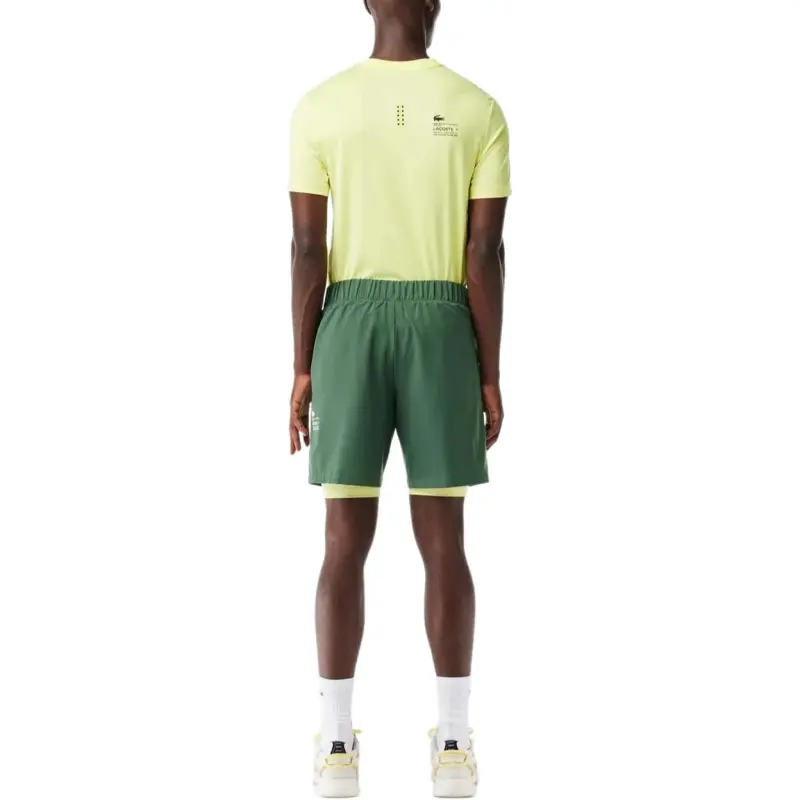 LACOSTE Casual Shorts Men's Green-2