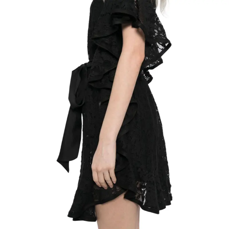 Zimmermann Crush Lace Frill Tunic Skirt-4