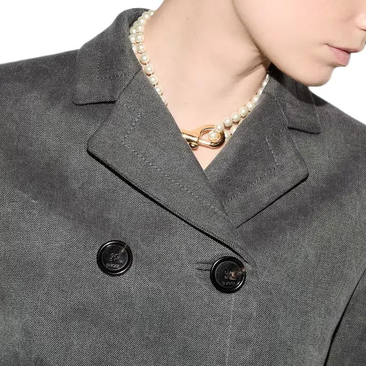 GUCCI Double breasted Coat-5