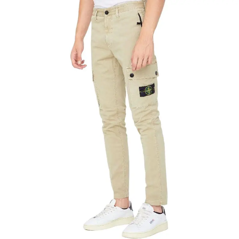 STONE ISLAND Compass patch Cargo Trousers-3
