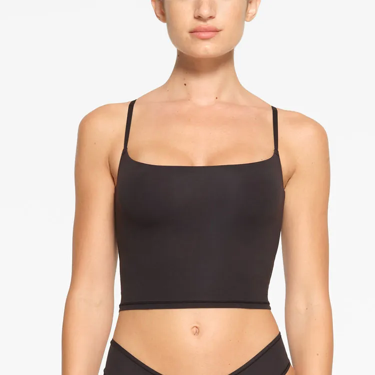 SKIMS Tank Top Women's ONYX/Onyx-1