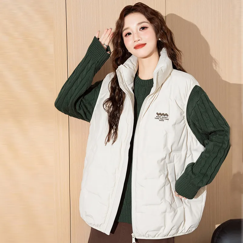 Tonlion Vest Women's Light Apricot-1