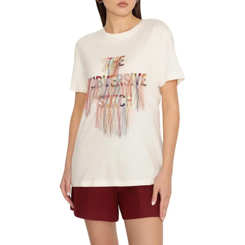 DIOR Regular T Shirt Women's Beige-3
