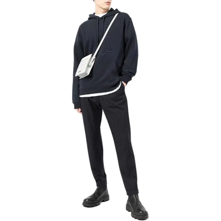 EMPORIO ARMANI FW21 Sweatshirt Men's Dark Blue-1