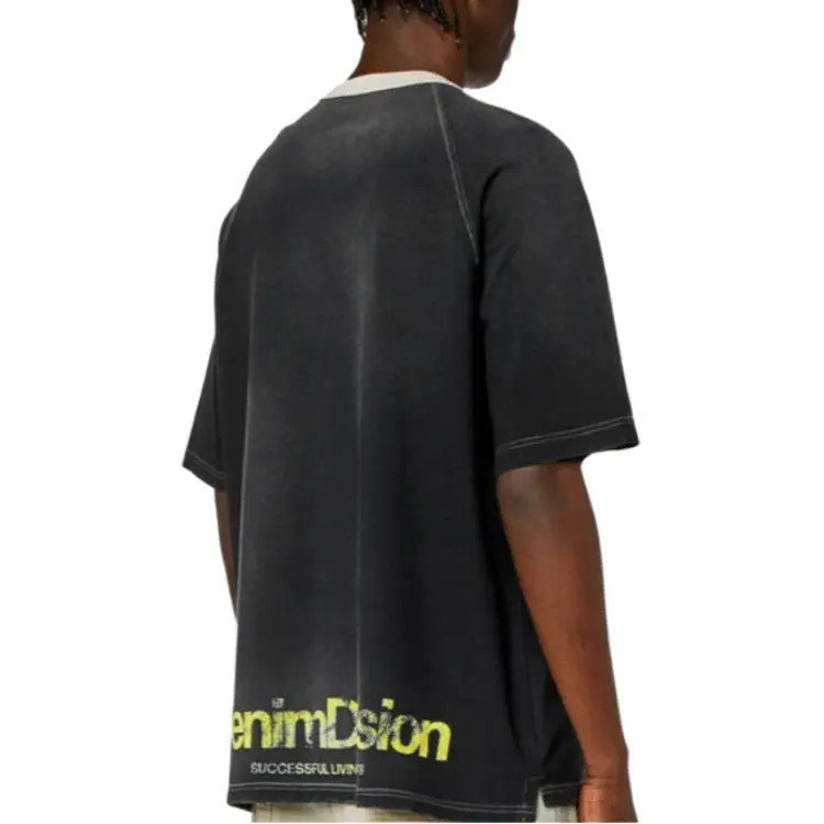 DIESEL T Shirts Unisex Black-3