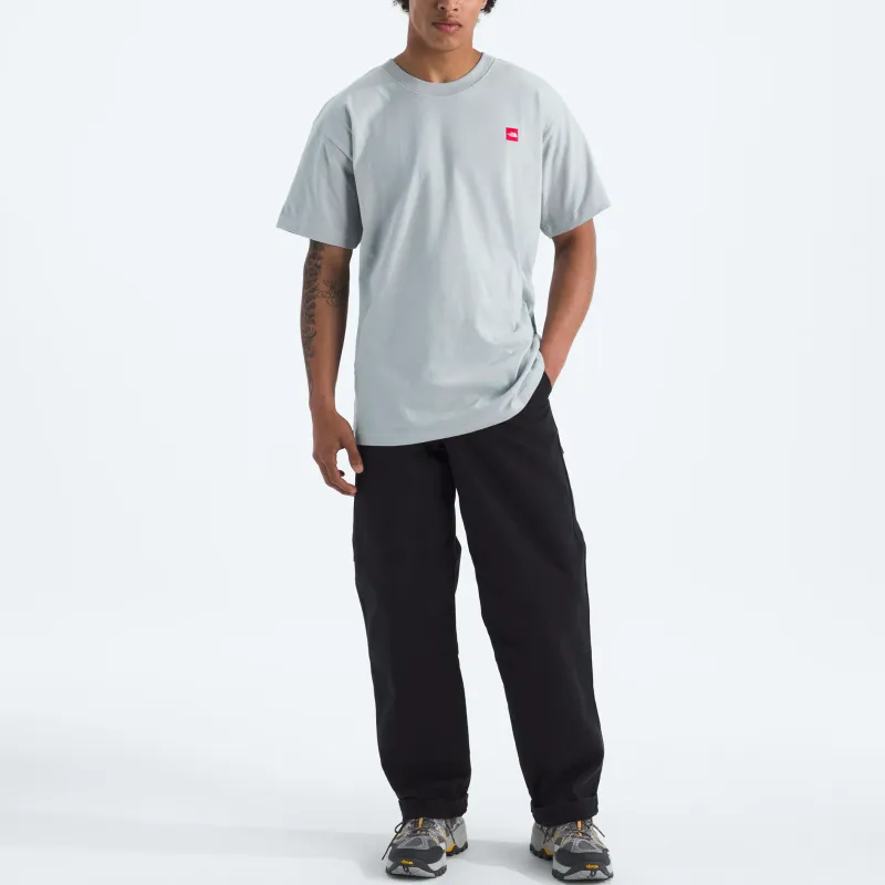 THE NORTH FACE Red Box Everest T Shirt Men's High Rise Gray-1