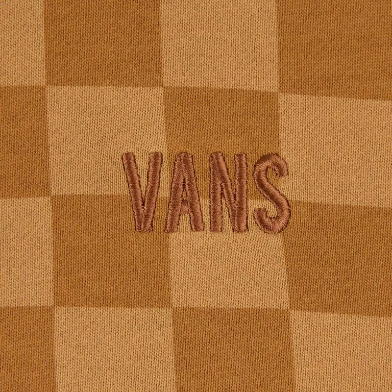 Vans TONAL CHECKER Sweatshirt Men's Yellow-4