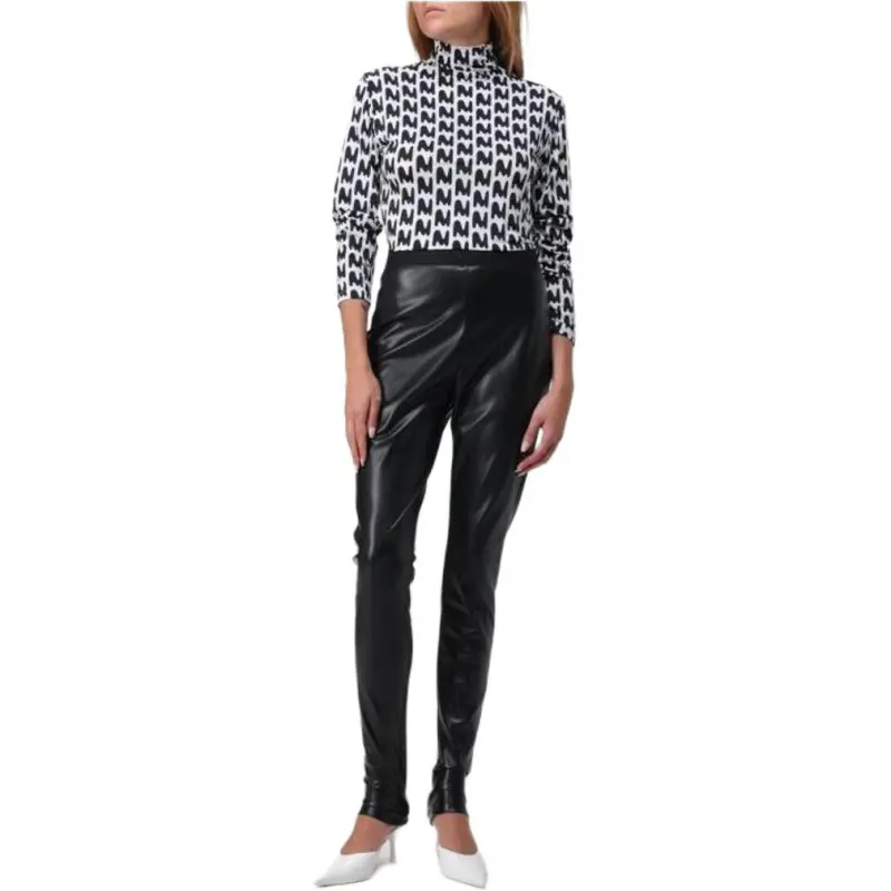 MSGM Elastic Waistband Leggings-3