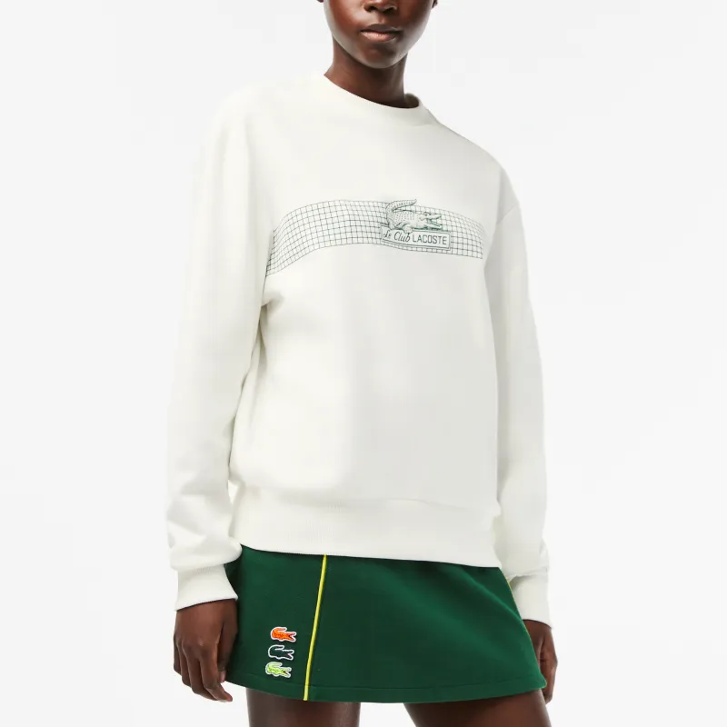 LACOSTE Sweatshirts Women's White-3