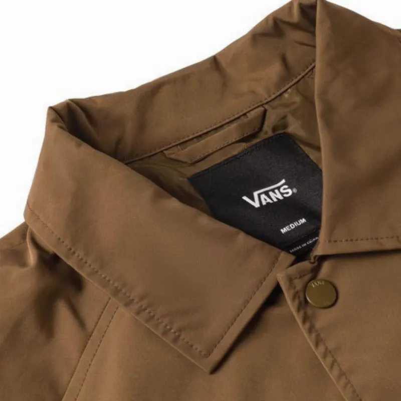 Vans Jackets Men Brown-4