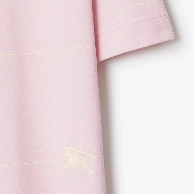 Burberry Polo Shirt Men's Pastel Pink-5