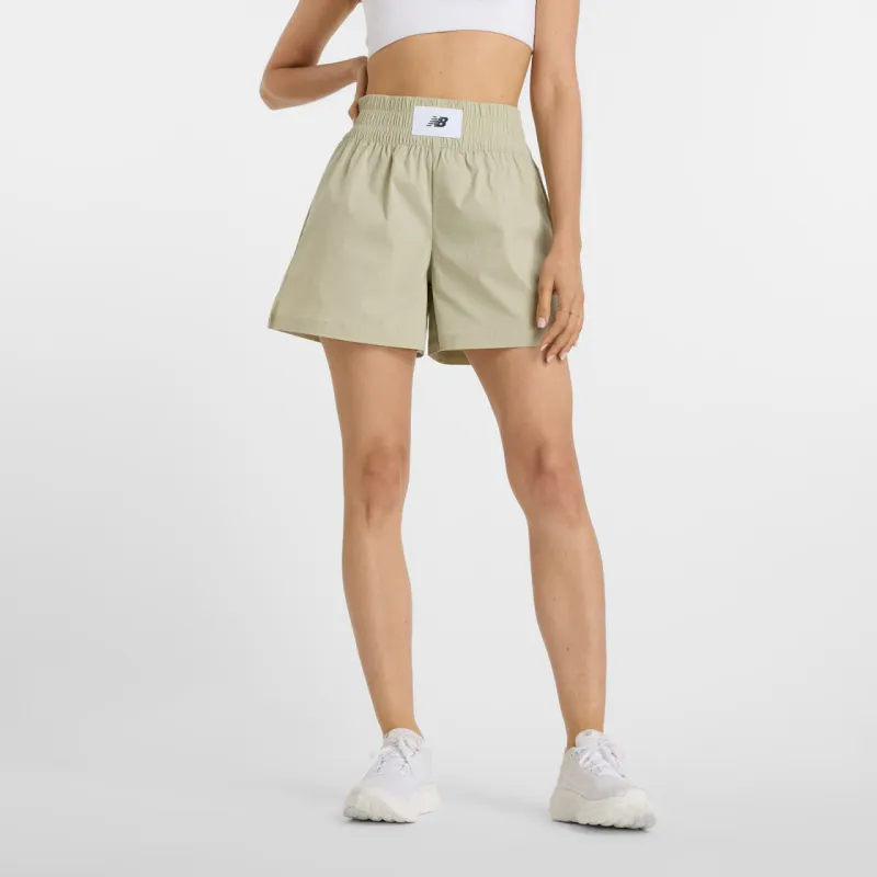 New Balance Casual Shorts Women's White-4