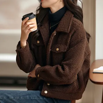 Mo Han Yi Mei Puffer Jacket Women's Coffee