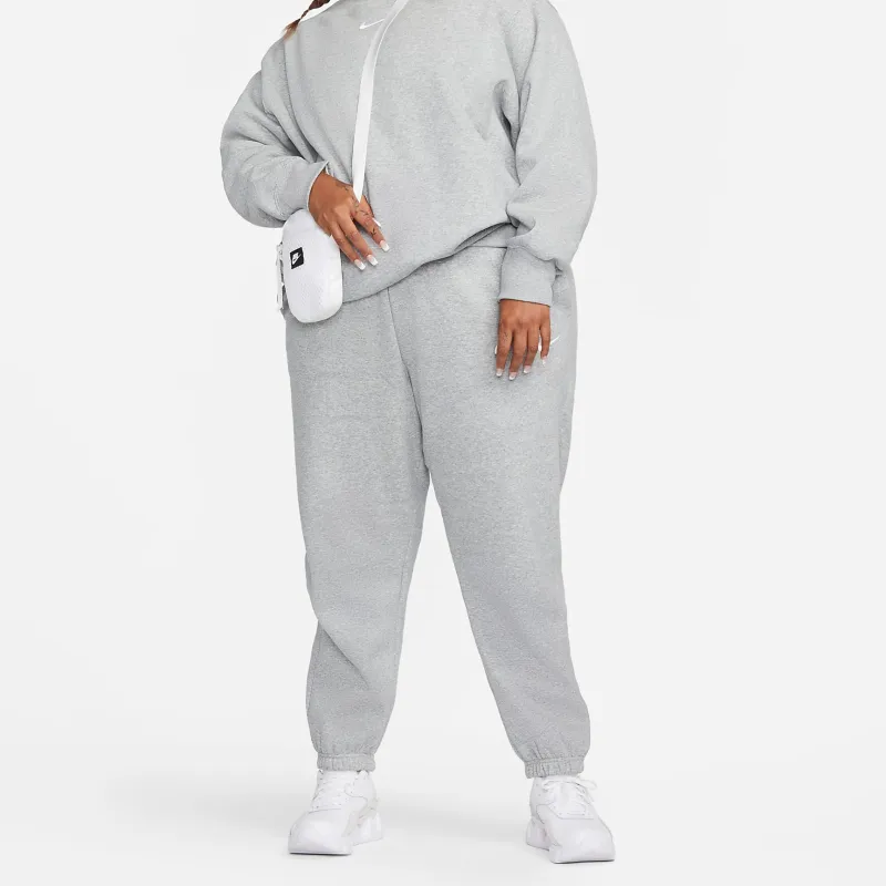 Nike Women's High-Waisted Oversized Sweatpants Casual Pants Women's Dark Gray-2