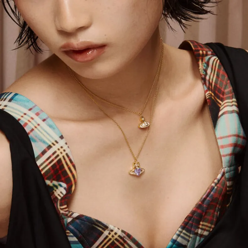 Vivienne Westwood Brass Necklaces Women's Gold-4