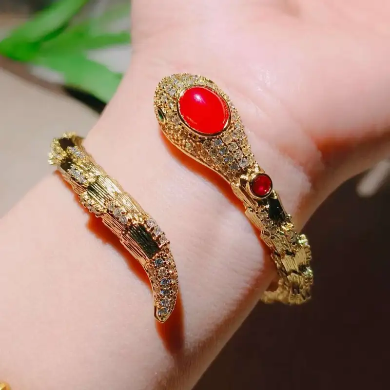 YOULING Chalcedony Bangles Unisex-8