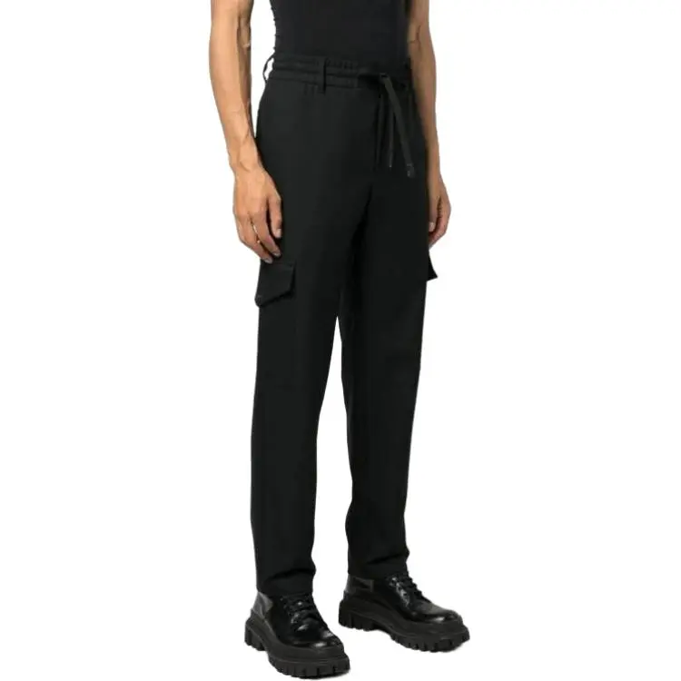 VERSACE JEANS COUTURE Logo Patch Drawstring Pants-4