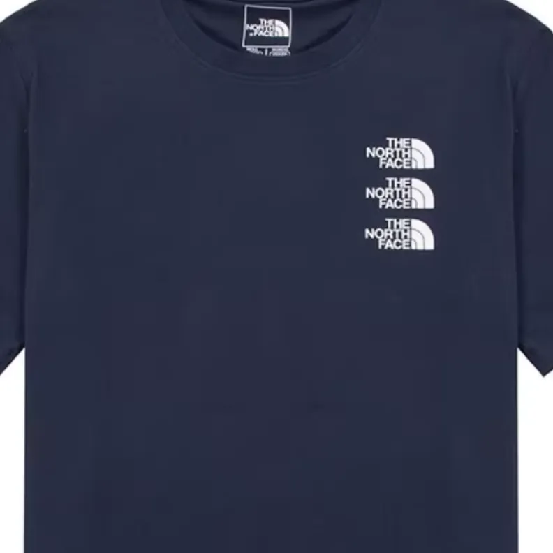 THE NORTH FACE T Shirt Unisex Navy Blue-1