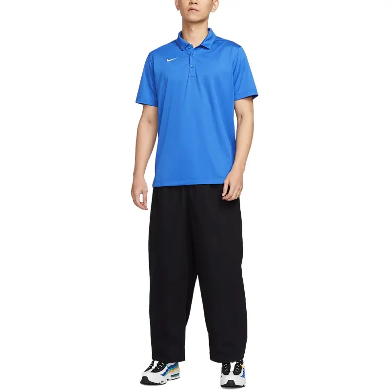 Nike Dri Fit Polo Shirt Men's Royal Blue-2