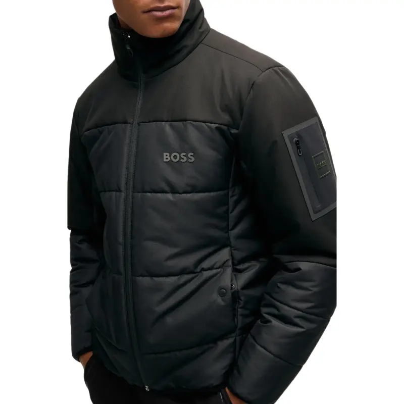 HUGO BOSS FW24 Jackets Coats Men's Black-3