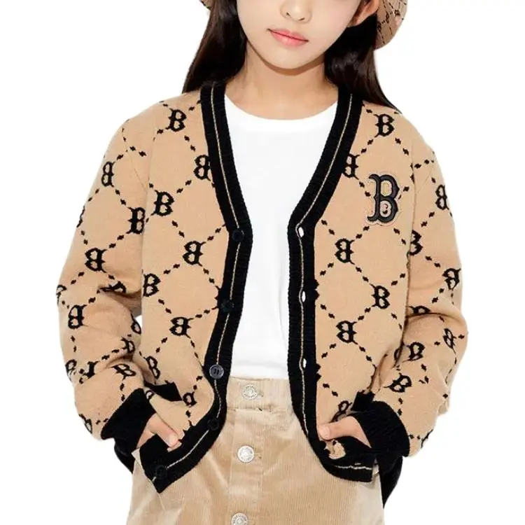 MLB Knitwear Unisex Beige Yellow-2