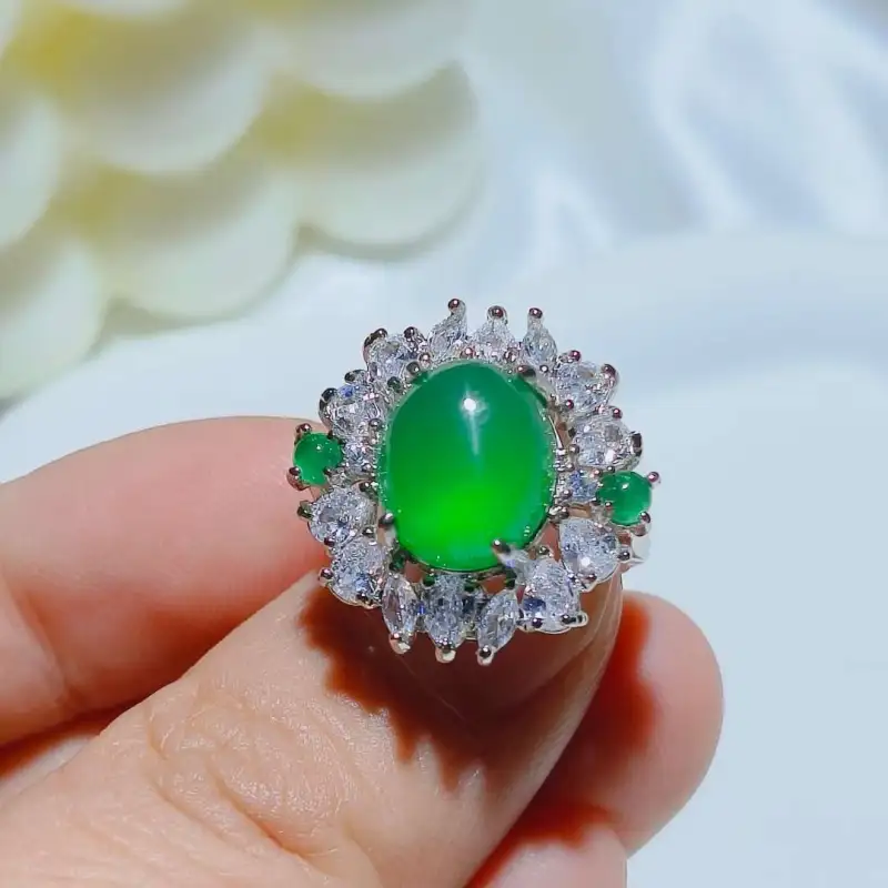 Gifts Jade Rings Unisex-6