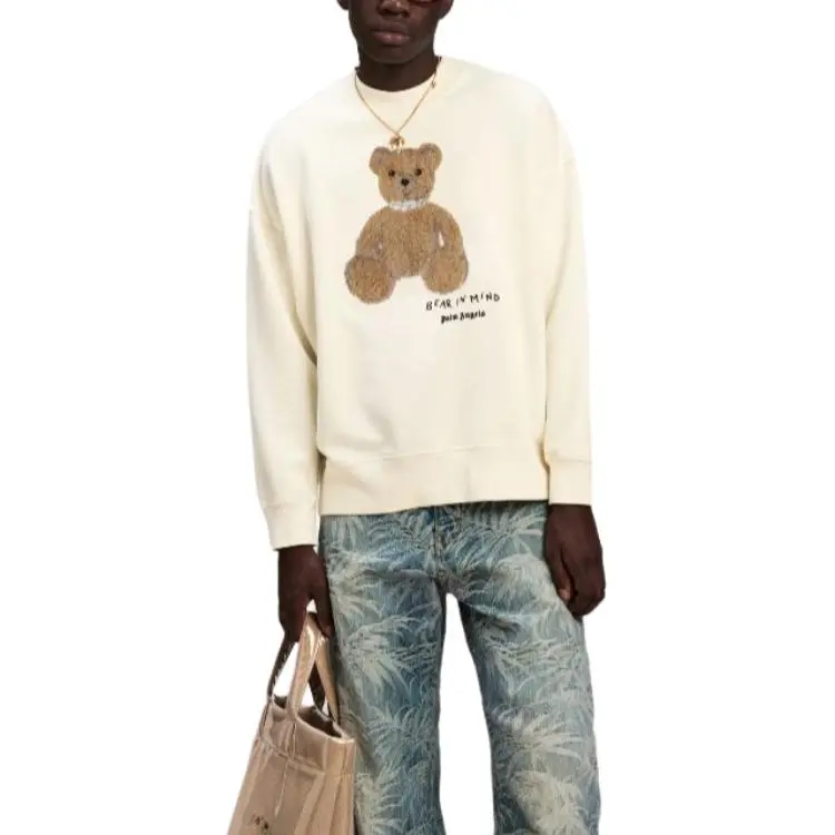 PALM ANGELS Bear In Mind Crewneck Sweatshirt-2