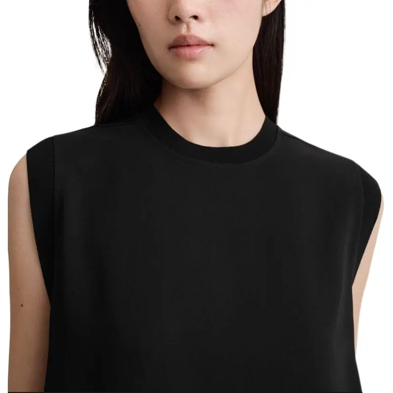 TOTEME Crew neck Crepe Midi Dress-4