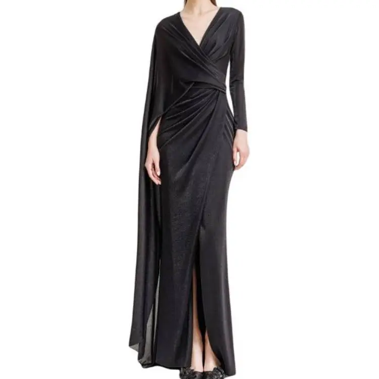 Gemy Maalouf Long-Sleeved Dresses Women's Black-2