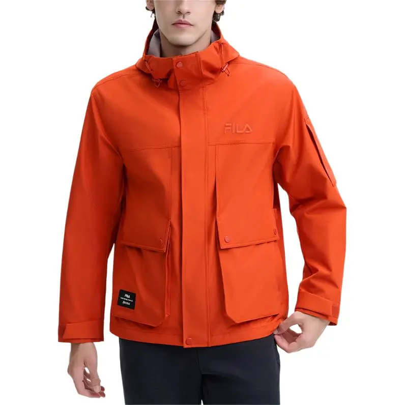 FILA Windbreaker Jacket Men's Light Rusty Red-2