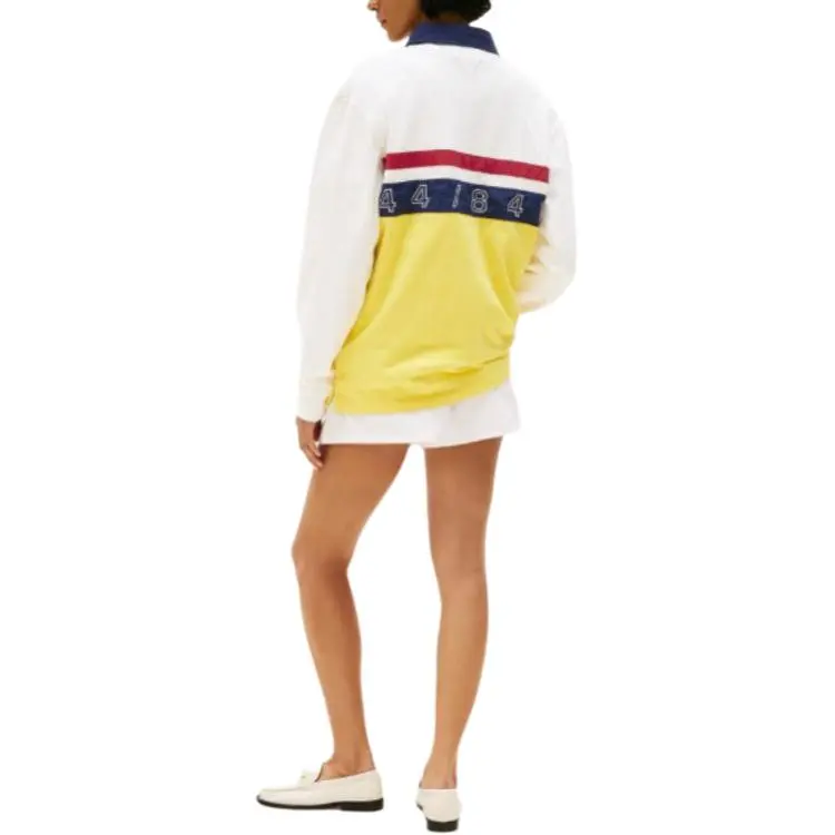 Tommy Hilfiger Polo Shirt Unisex Yellow-3