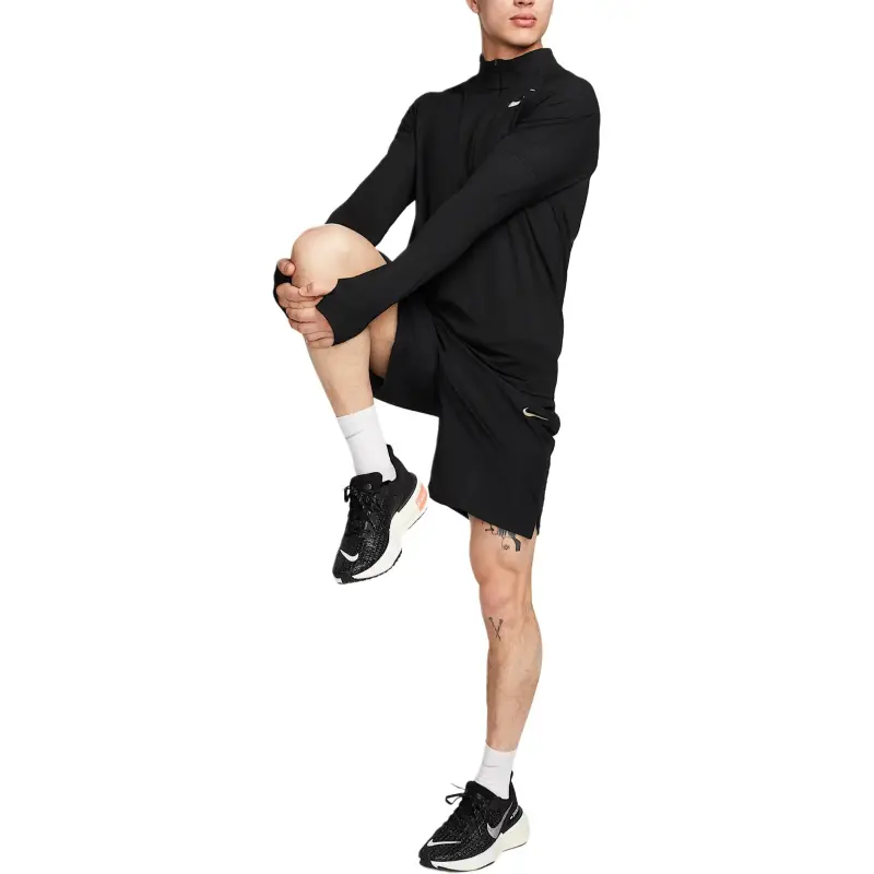 Nike 1/2 Zip Running Top Fleece Tee Asia Sizing-2