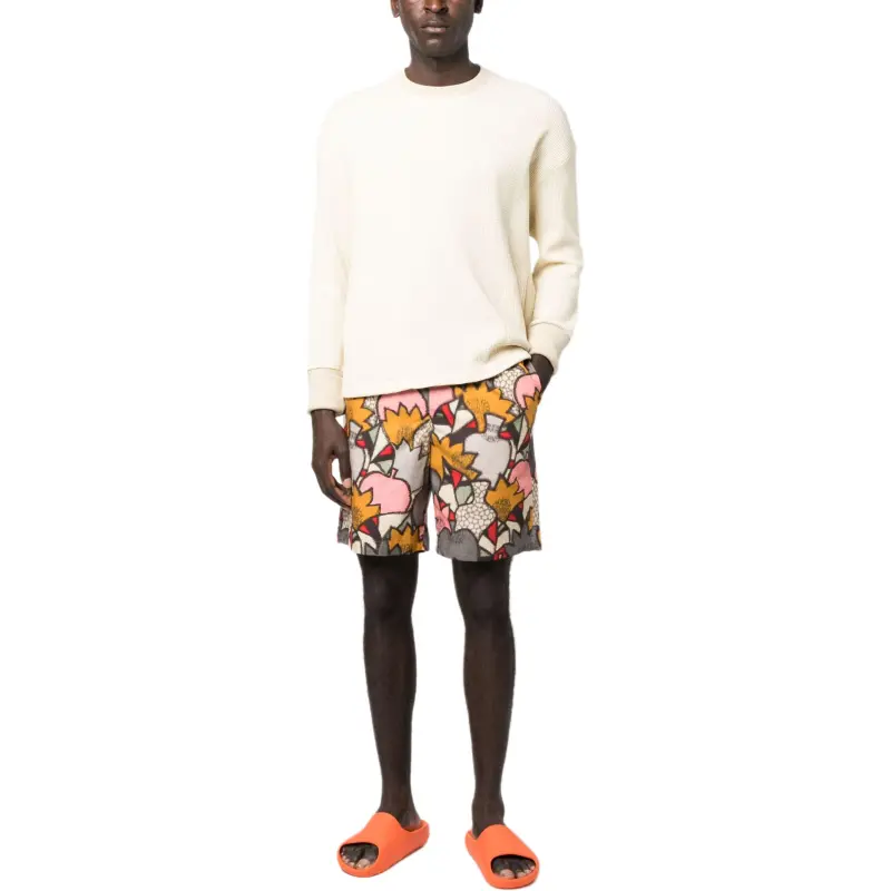 KENZO Camo Graphic print Shorts-1