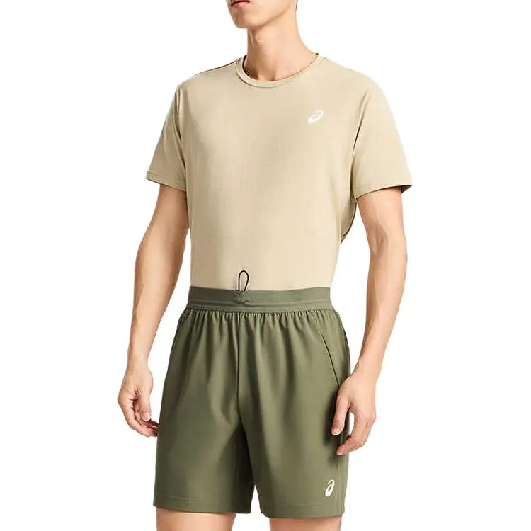 Asics Sports Shorts Men's Army Green-2