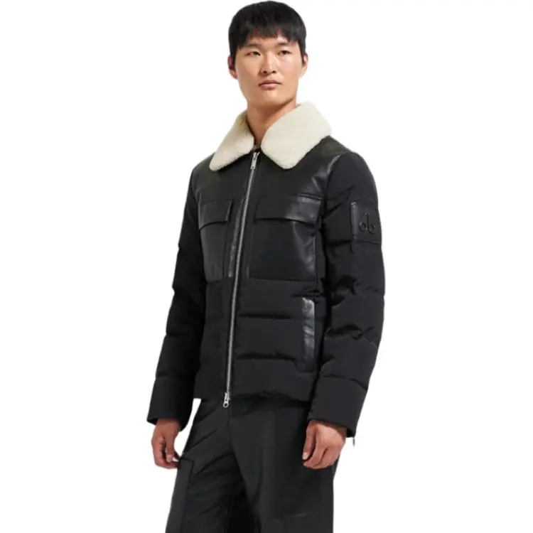 Moose Knuckles Zip up Puffer Jacket-2