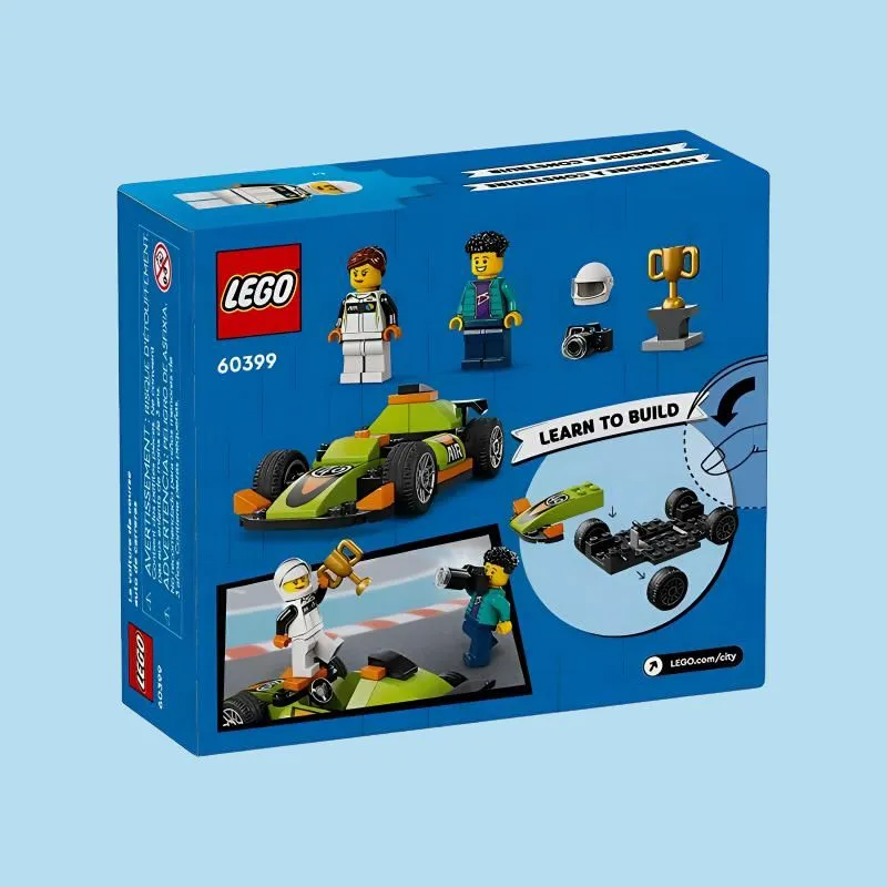 LEGO Green Race Car Building Blocks 60399-5