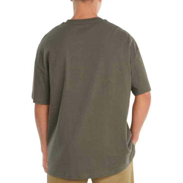PUMA T Shirts Men Olive-3