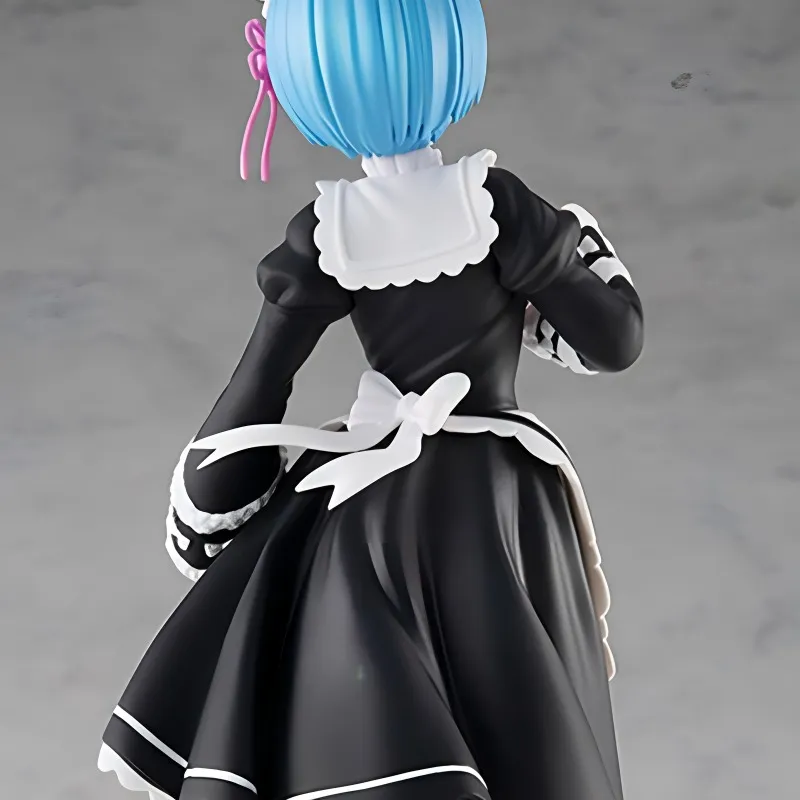GSC Rem Pop Up Parade Re  Zero Starting Life In Another World Ice Season Outfit Reissued Version Scale Figures 17cm-2