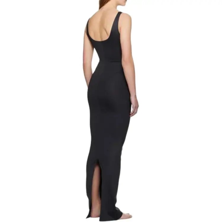 SKIMS Slip Dresses Women's Black-3
