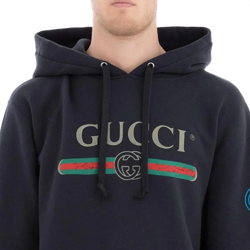 GUCCI Sweatshirts Men Black-5