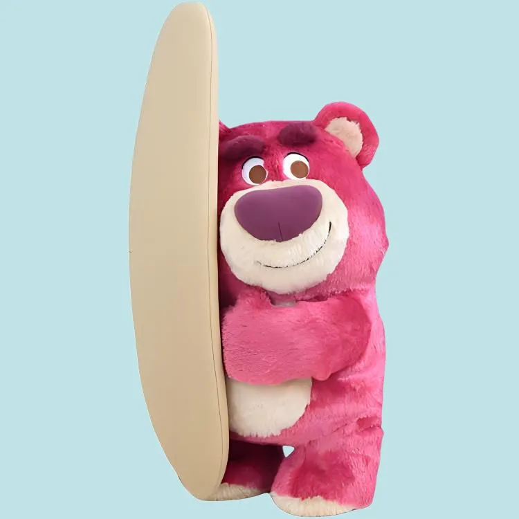 SEGA Toy Story Lotso Surfing Lotso Purple Compatible For Above 3 Years Old Audience Dolls Plush Doll 28cm High-3